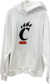 Cincinnati Bearcats "C" Hoodie Sweatshirt - White